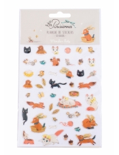 Les Parisiennes Набор наклеек Животные из 46 элементов 642557