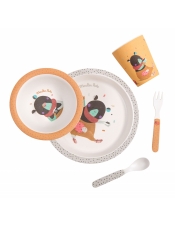 Les Jolis trop Beaux (Очень красивые) Набор детской посуды Ochre baby dish set 665231